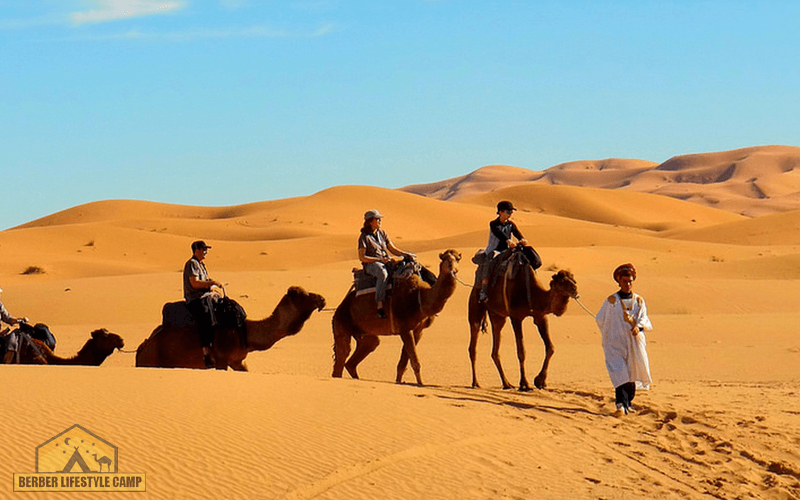 Camel tours from Merzouga desert camp