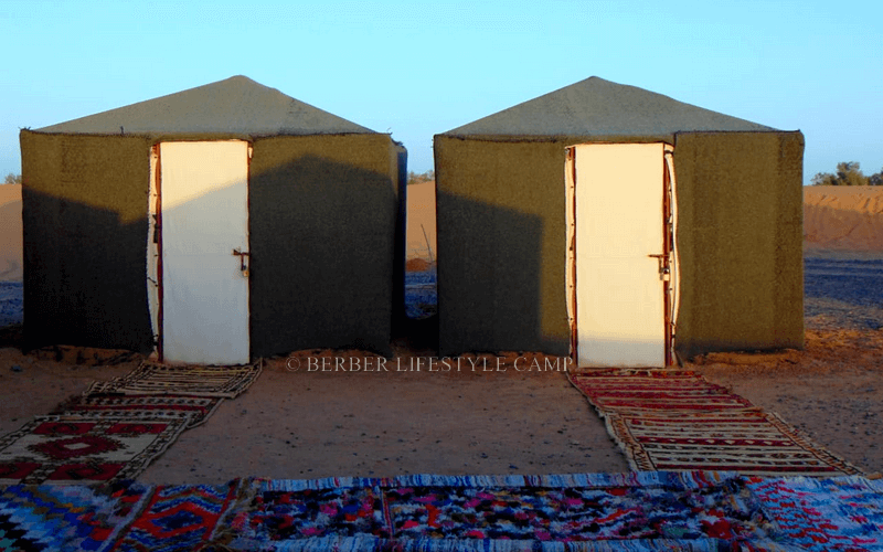 Morocco desert camp